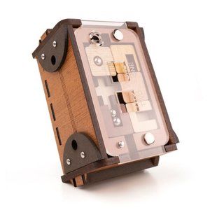 Two-in-one puzzle box